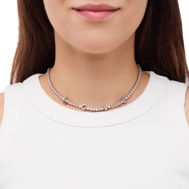 Колье Моя Любовь – Серебро