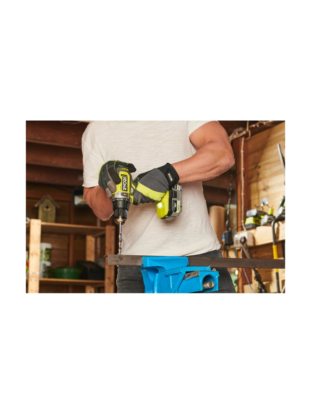 Ударная дрель-шуруповерт Ryobi 18В RPD18-2C52S 5133005526