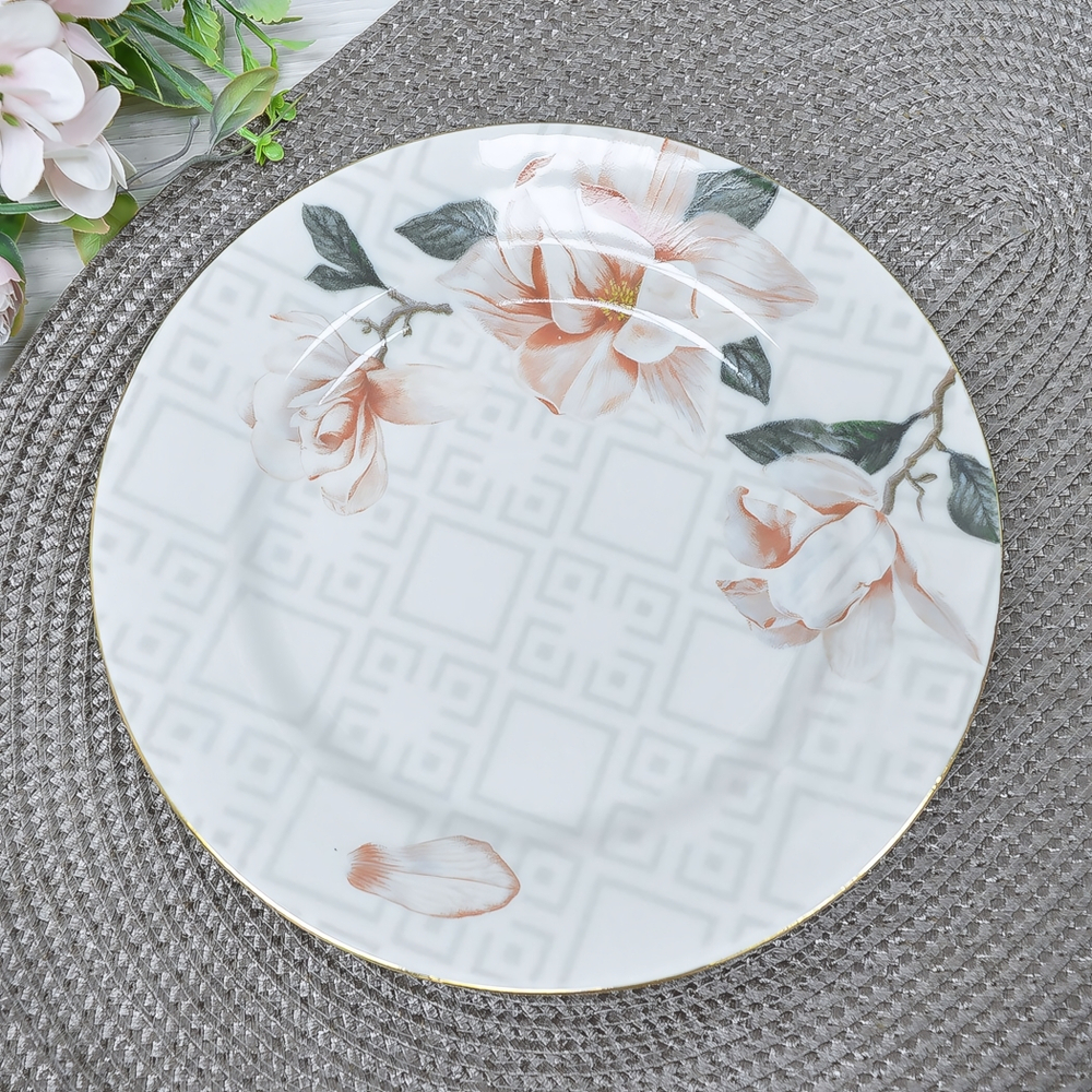 Тарелка 200мм мелкая форма Идиллия Адель