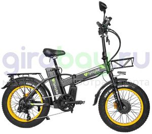 Электровелосипед Syccyba F10 Pro Dual 48V/23Ah (полный привод) - Желтый обод фото №5