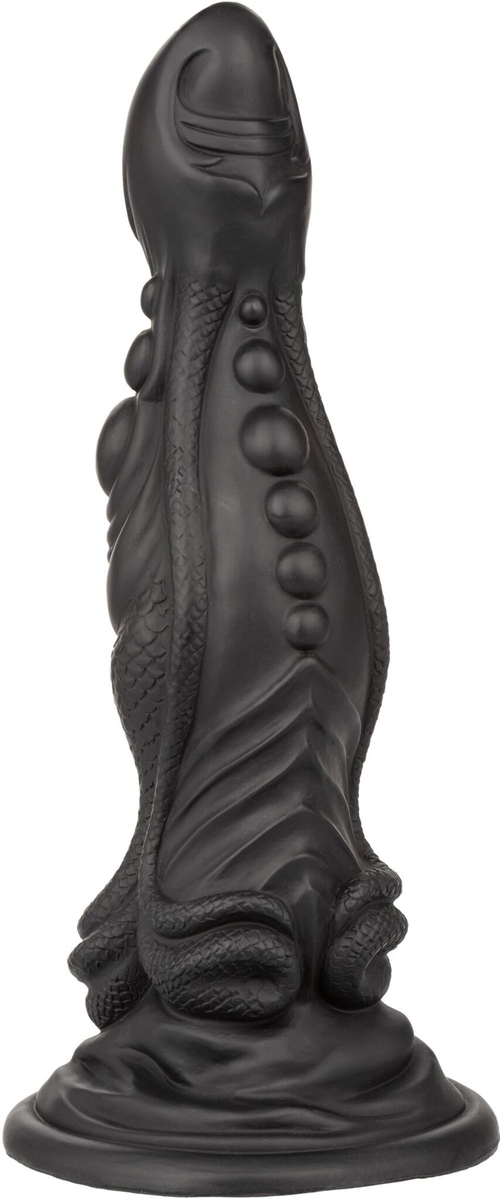 Фантазийный фаллоимитатор The Colossus - 24,7 см. (Цвет: черный)