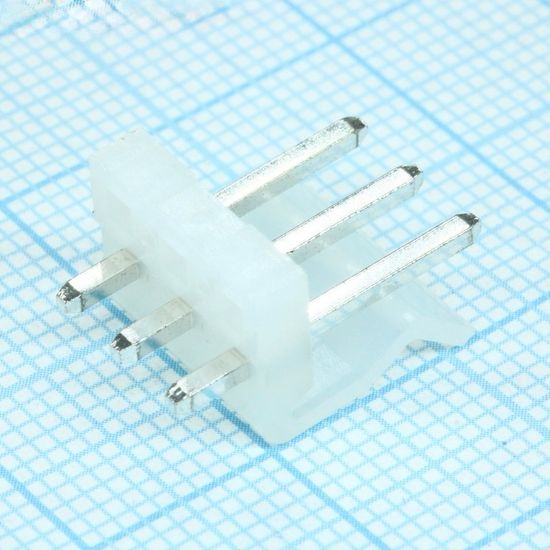 Разъём PWL-03 3,96мм / DS1072-3MV / L-KLS1-3.96-03-S / A3960WV-03P / PW15-03M