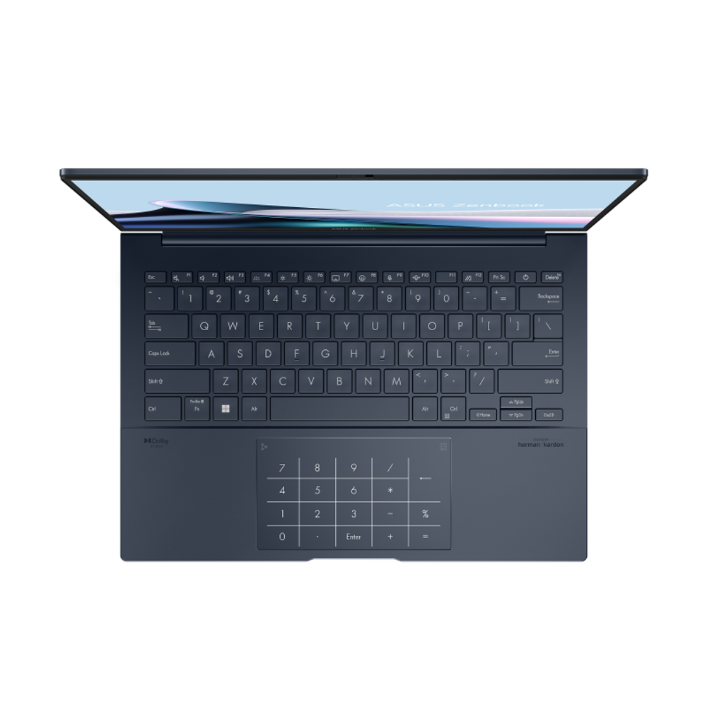 Ноутбук ASUS ZenBook UX3405M 14 2024 AI, Intel Core Ultra 9 185H, 32 ГБ, SSD 1024 ГБ, 2.8K OLED, Intel Arc,Русская клавиатура+Русский Windows 11 Home, Серебристый, Foggy Silver