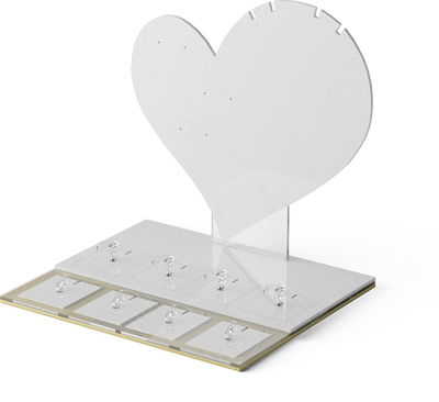 Подиум акриловый для колец/250*210*260 мм.