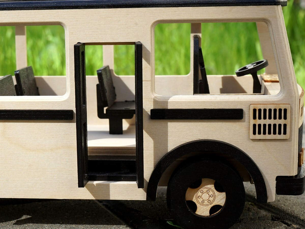 Деревянный конструктор Микроавтобус MINIBUS (TARG)