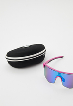 Спортивные очки GOG Athena / Matt Neon Pink-Black / White-Blue Lens