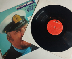 Винтажная виниловая пластинка LP James Last Джеймс Ласт Kaptan James Bittet Zum Tanz (Germany 1974)