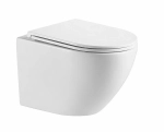 Унитаз с инсталляцией WeltWasser AMBERG 497 ST + MERZBACH 043 GL-WT + AMBERG RD-CR