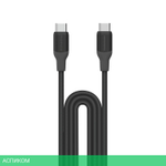 Кабель Momax 1-Link DC26D USB-C/USB-C 3м Black