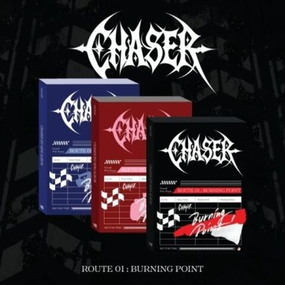 Альбом CHASER - ROUTE 01 : BURNING POINT 1st Mini Album RANDOM Version