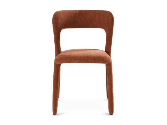 Стул Rihom шенилл терракотовый