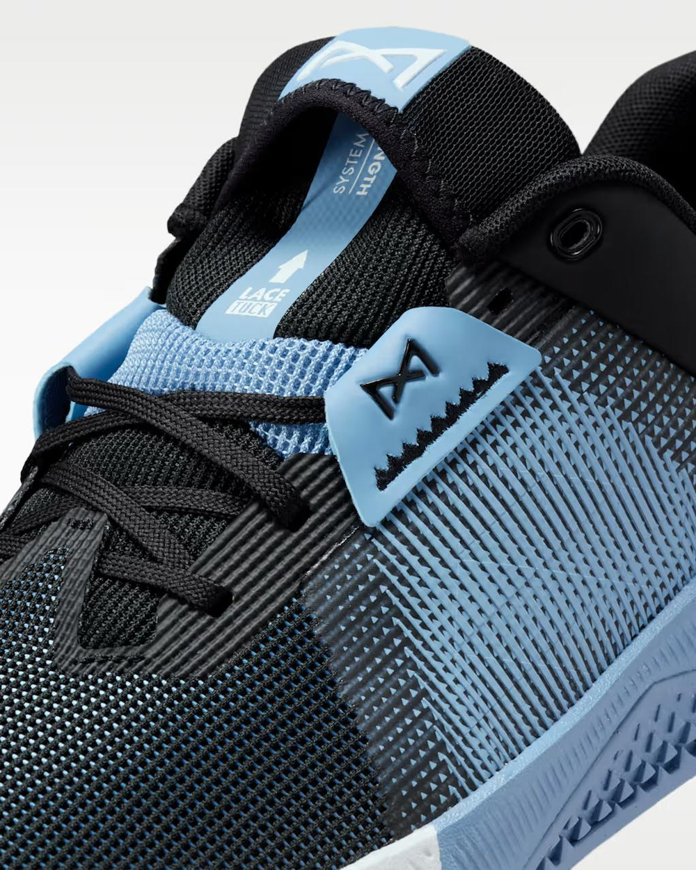 Кроссовки мужские Nike Metcon 10 (Черно-Голубые)