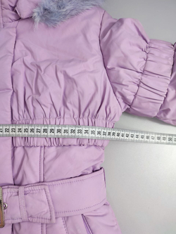 Пуховик JiMax зимний сиреневый на 6 лет, новый