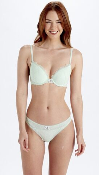 Трусики-бразилиана Lola (Размер: L) (Цвет: мятный)