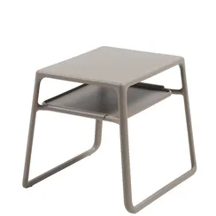 Пластиковый столик Pop коричневый