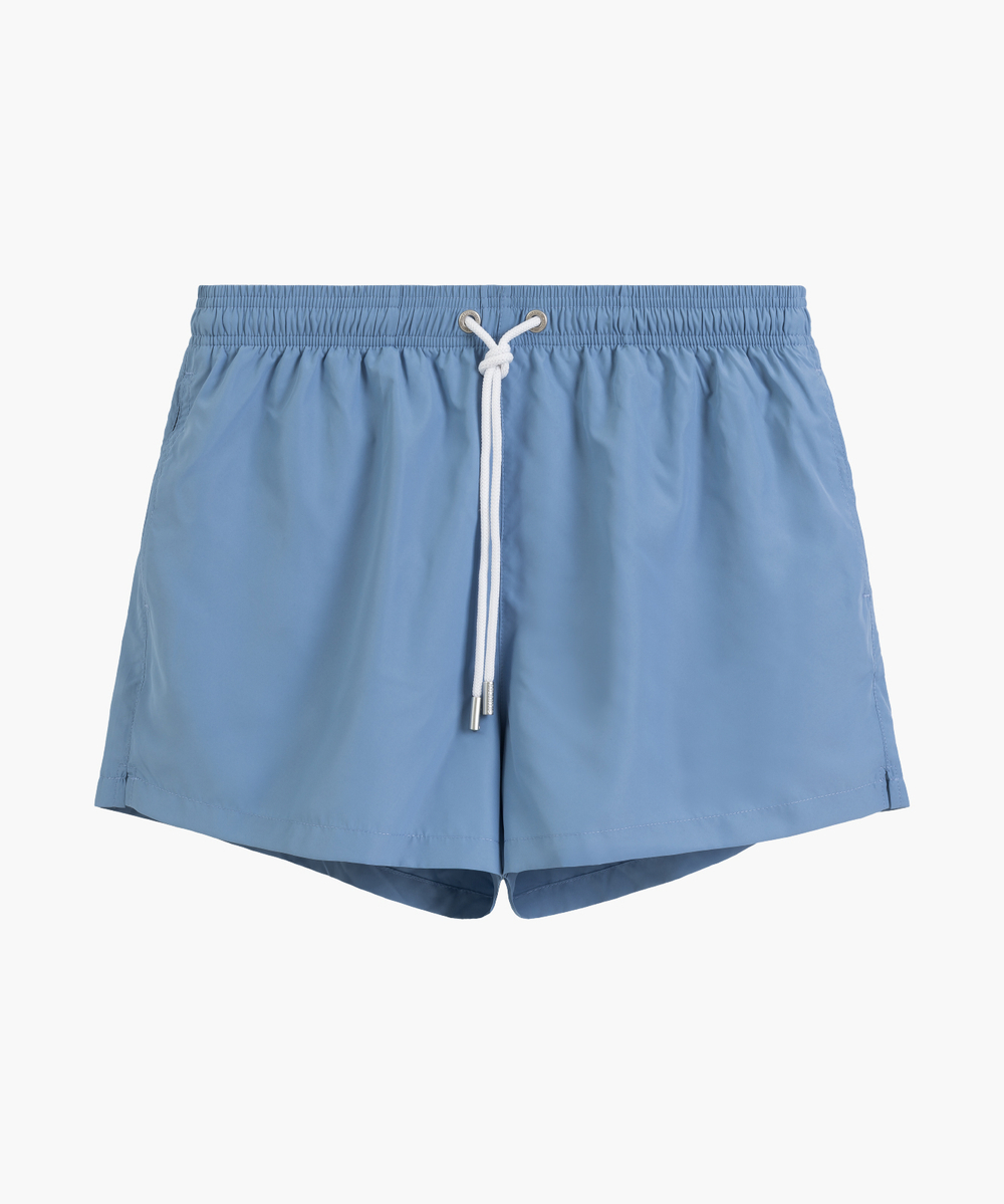 Пляжные шорты мини мужские Atlantic, 1 шт. в уп., полиэстер, светлый деним, KMB-222