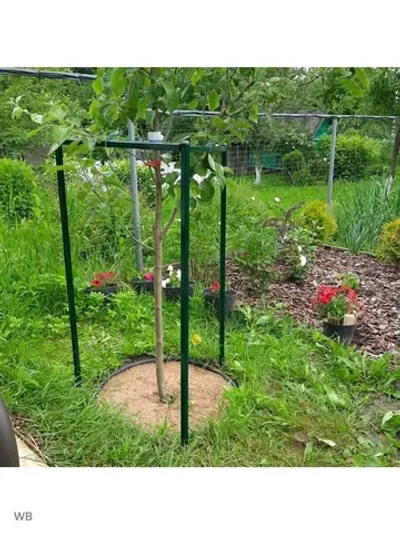 Опора кустодержатель-ограждение растений
