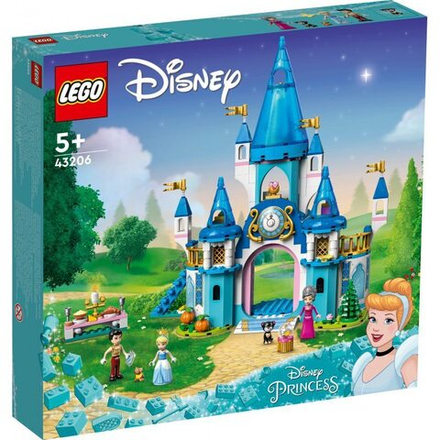 Конструктор LEGO Disney Princess - Замок Золушки и Прекрасного Принца 43206