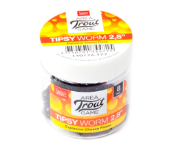 Слаги съедобные искусственные LJ Pro Series TIPSY WORM 2,3in (05.84)/T77 12шт.