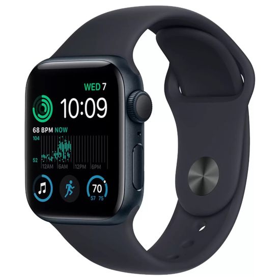 Умные часы Apple Watch SE 2024 44mm Aluminum Sport Темная ночь