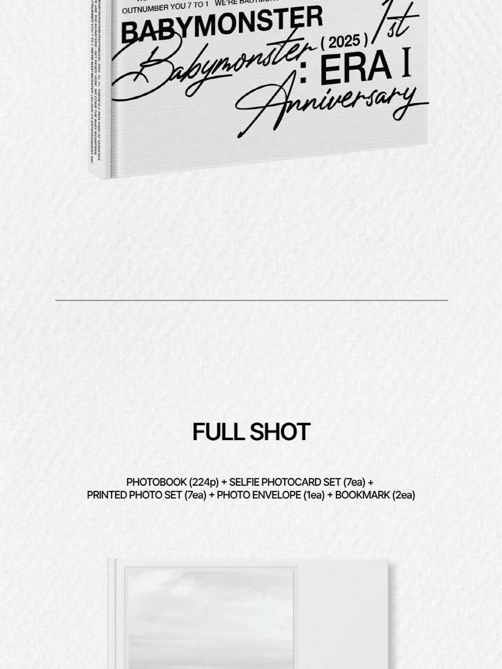 публикация BABYMONSTER - BABYMONSTER : ERA l 1st Anniversary Photobook