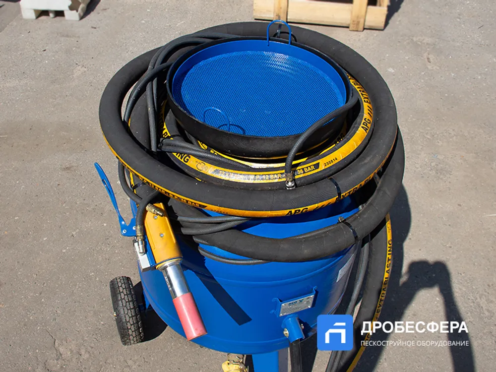 Рукав напорный ДУ25 - 40 метров с дистанционным управлением без сопла арт. АСО-100М.07.00.000-02