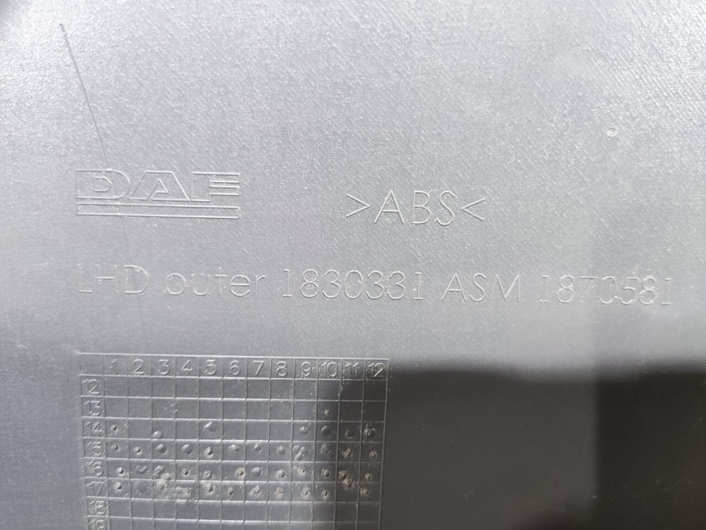 Накладка панели приборов левая 2018г.