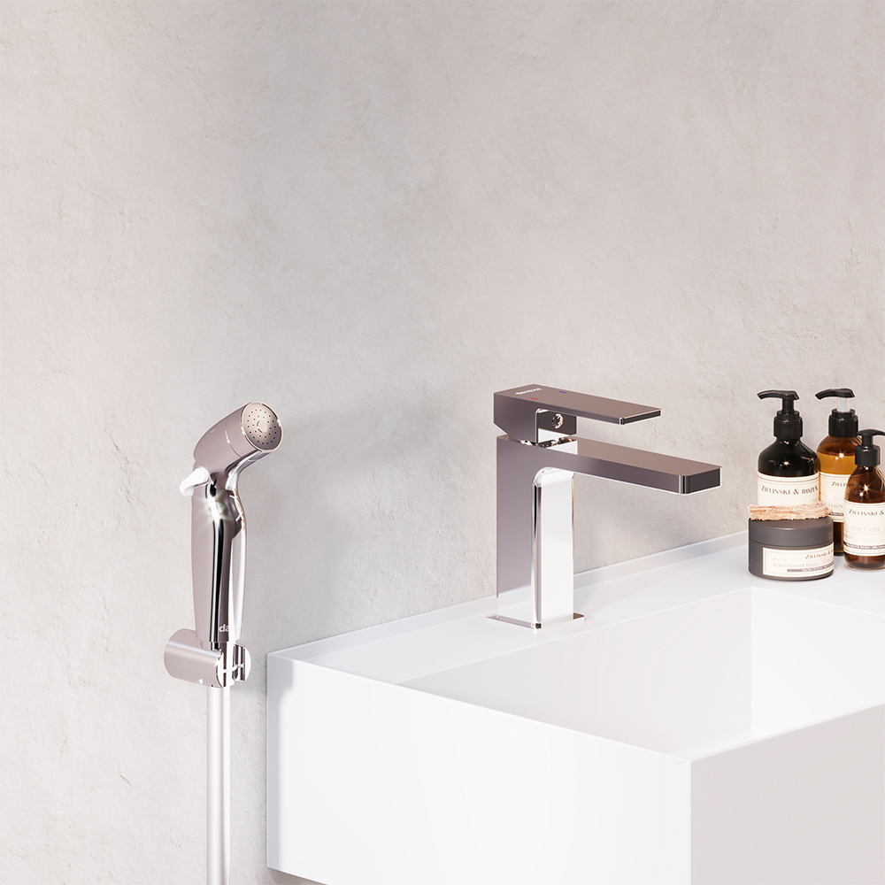 Смеситель для умывальника с гигиеническим душем Damixa Gala 530300000