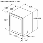 Винный шкаф Bosch KUW21AHG0