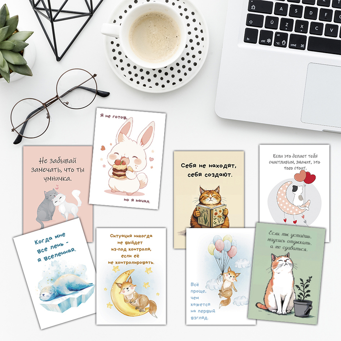 Набор МИНИ-открыток "Мотивация"