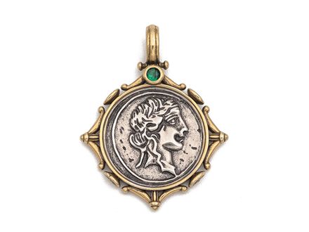 Подвеска Монета античная 33мм