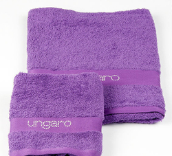 Набор полотенец 2 шт Emanuel Ungaro Perle коричневый