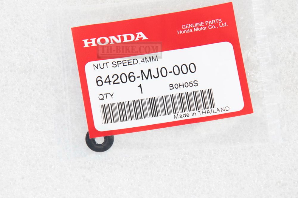 64206-MJ0-000. NUT, SPEED, 4MM
