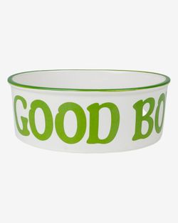 Миска x CG Good Boy белая / зеленая