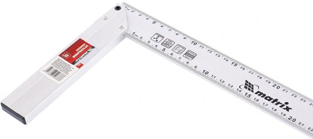 32473 Угольник, 350 мм, алюминиевый, литой  Matrix