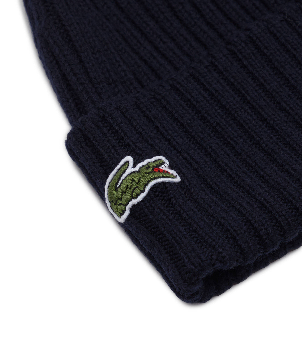 хлопковая шапка Lacoste - темно-синий(RB0001)