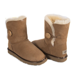 Угги Bailey Button Short II Metallic Chestnut