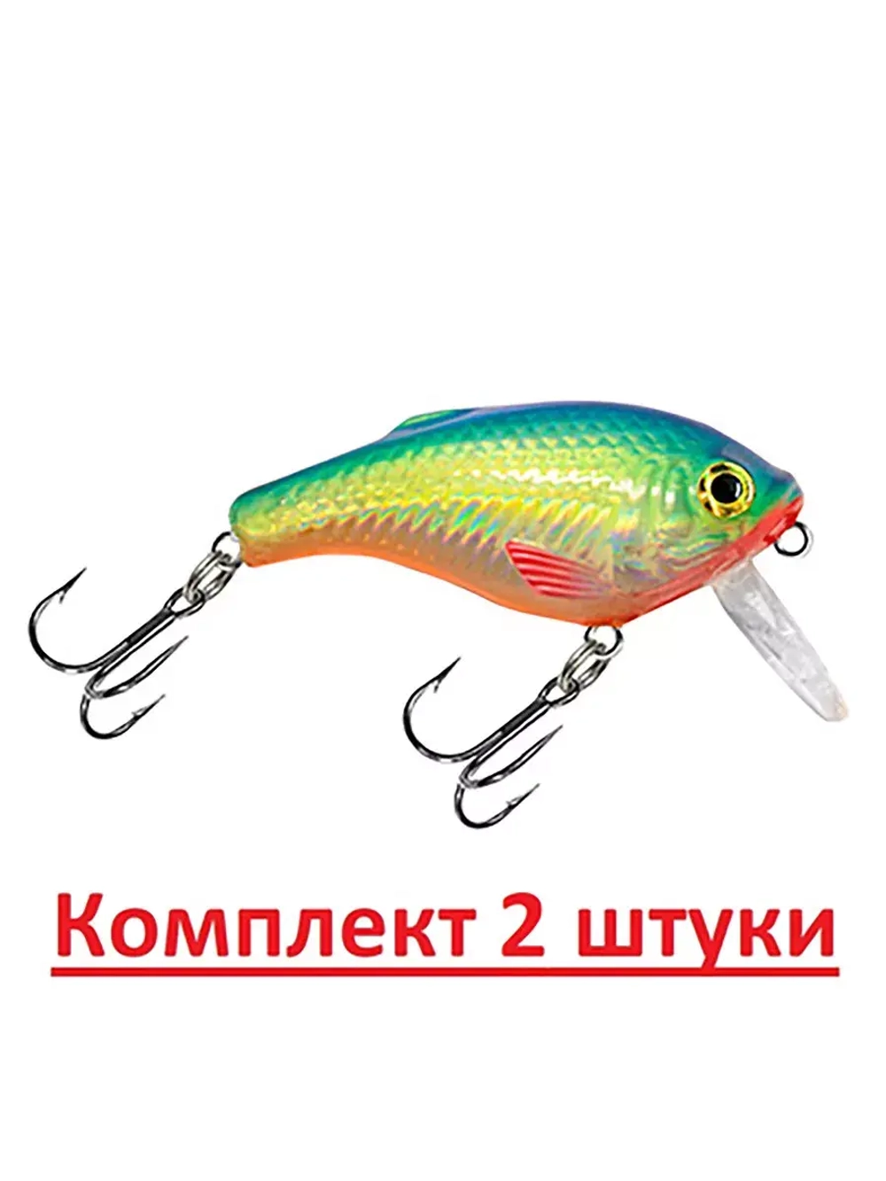 Воблер для рыбалки ТОЛСТЯК SR 66mm,