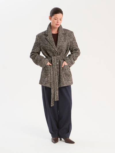 Полупальто Мульти с накладными карманами