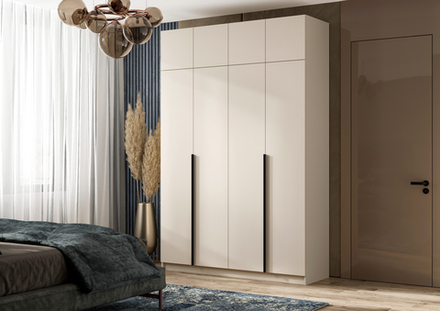 Шкаф с антресолью Лион ШК-03 Кашемир