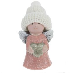 GAEM Фигурка декоративная "Дед Мороз/Ребенок/Ангел" (блок 24шт), L4,5 W3 H8 см, 9в.