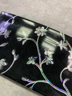 Черный "Сакура" (7см) декоративная планка (бленда)