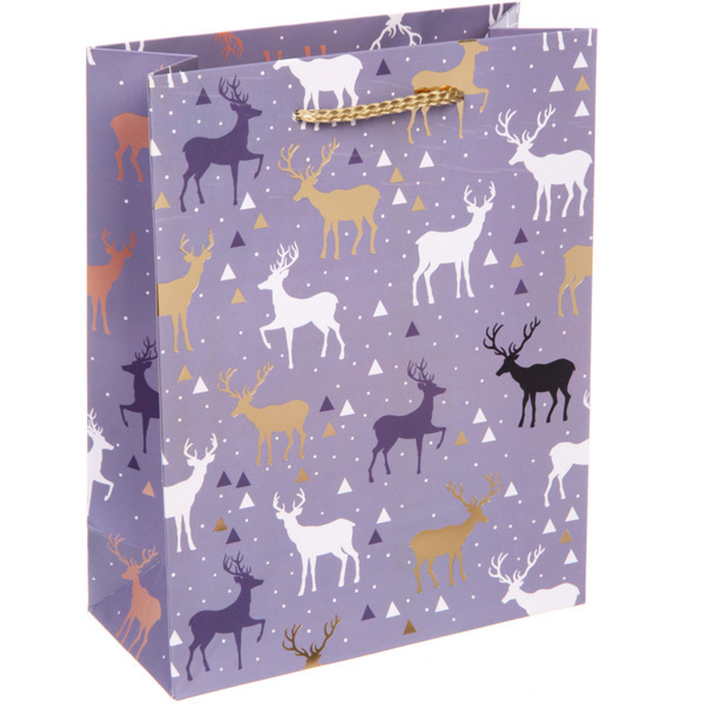 Пакет подарочный «Новогодний стиль» 18*23*8 см