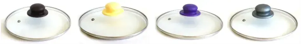 Крышка стеклянная 20см с пароотводом