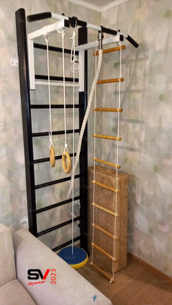 Монтаж шведской стенки Sv Sport в пеноблочные, газоблочные стены