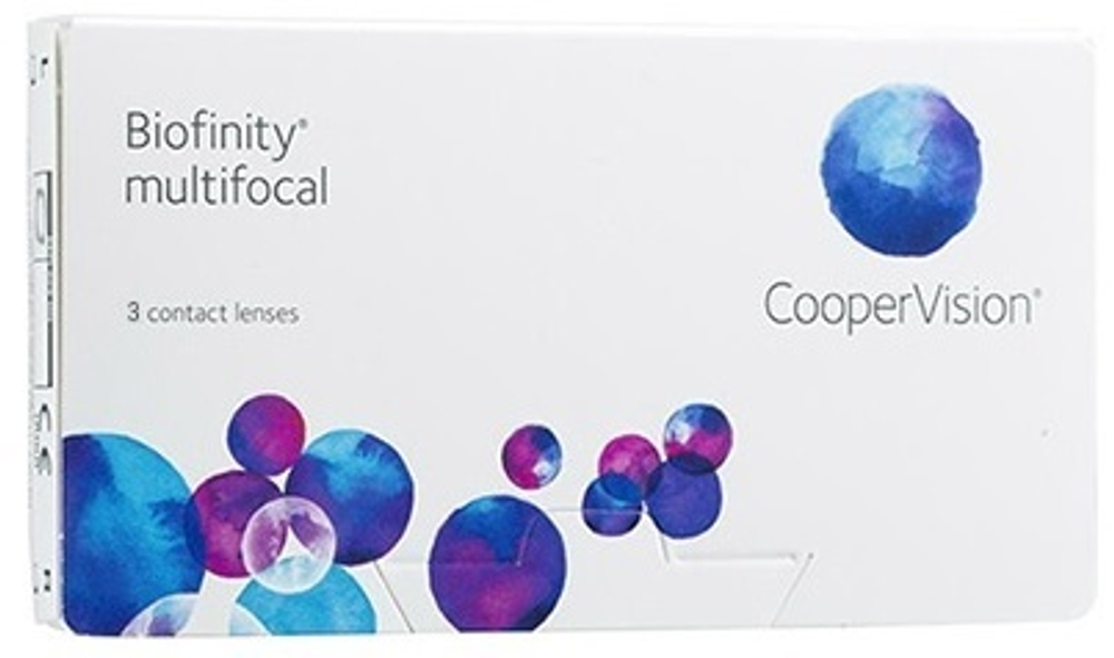 BIOFINITY (Биофинити) оптическая сила от +0.5 до +8.0 3 линзы