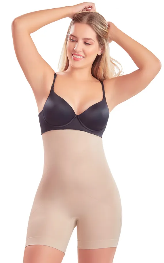 2904 Natural корректирующие шорты с высокой талией