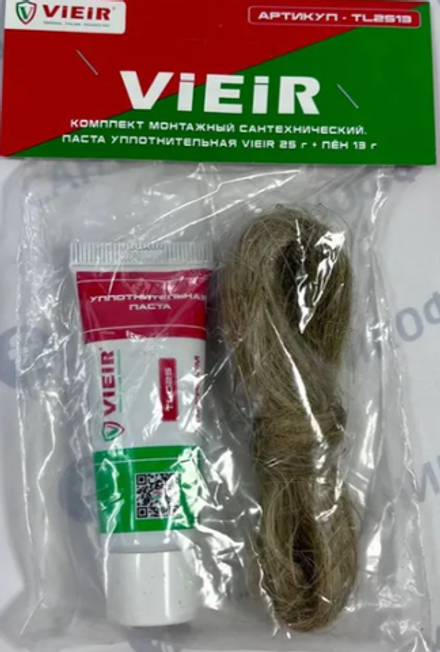 Комплект (паста 25гр + лен 13гр) VIEIR