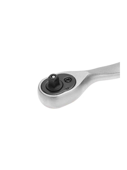 Ключ-трещотка для торцовых головок 1/4 СrV 72 зубца Kranz KR-12-8403