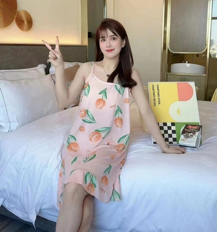 Сорочка б/в на бретели 341-144